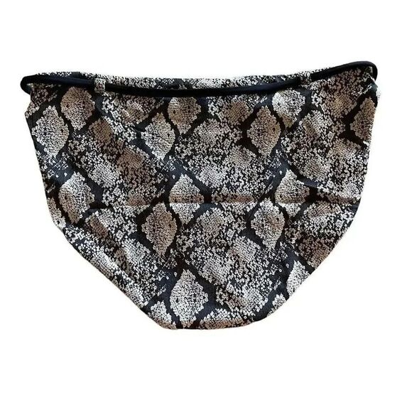 Andie Swim The Riviera
Bikini Bottom Print Mid Rise Skinny Belt Neutral S #1449 - Picture 4 of 11